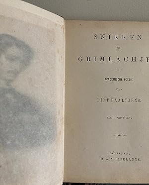 Snikken en grimlachjes, academische poezie van Piet Paaljens (eerste druk)