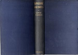 Imagen del vendedor de Napoleonic Anecdotes a la venta por Dorley House Books, Inc.