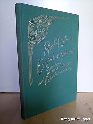 Seller image for Erziehungskunst, Seminarbesprechungen und Lehrplanvortrge. GA 295. Gehalten in Stuttgart vom 21. August bis 6. September 1919 bei der Begrndung der Freien Waldorfschule / for sale by Antiquariat frANTHROPOSOPHIE Ruth Jger