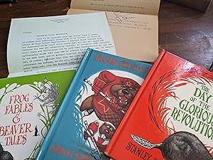 4 Burke Peterson Book Collection with signed letters in each of the first three - The Day of the ...