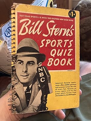 Seller image for bill sterns sports quiz book for sale by A.C. Daniel's Collectable Books