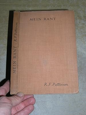 Seller image for Mein Rant: A Summary Light Verse Of Mein Kampf for sale by Neo Books