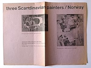 Three Scandinavian Painters/Norway. Tore Haaland, Borge Sornum, Gunnvor Advocaat. New Vision Cent...