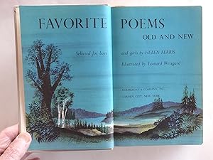 Bild des Verkufers fr Favorite Poems Old and New: Selected For Boys and Girls zum Verkauf von crossborderbooks
