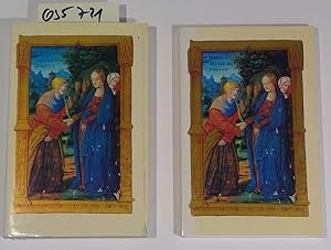 Horae Beatae Mariae Virginis. 2 Bändchen: Kodez (Faksimile) und Zwei Aufsätze über den Kodex aus ...