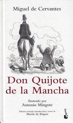 Imagen del vendedor de DON QUIJOTE DE LA MANCHA Los Dos Libros en un Volumen (OBRA INTEGRA) a la venta por Libreria Rosela