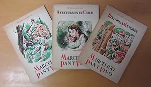 Imagen del vendedor de HISTORIAS MENORES DE MARCELINO PAN Y VINO (3 Ejemplares) a la venta por Libreria Rosela