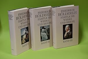 Seller image for Smtliche Werke und Briefe 1-3 Friedrich Hlderlin. Hrsg. von Michael Knaupp for sale by Antiquariat Biebusch