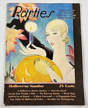 Parties. Volume III Number 3. Halloween Number 1929. A Magazine of Decorations Costumes, Games, R...