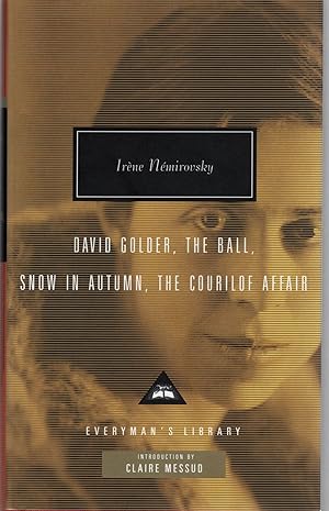 Bild des Verkufers fr DAVID GOLDER, THE BALL, SNOW IN AUTUMN, THE COURILOF AFFAIR zum Verkauf von Columbia Books, ABAA/ILAB, MWABA