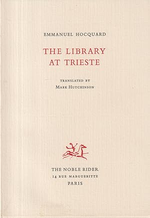 Bild des Verkufers fr The Library at Trieste zum Verkauf von timkcbooks (Member of Booksellers Association)