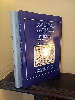 Immagine del venditore per The Prints and Maps of Dublin - Complete in two volumes venduto da Temple Bar Bookshop