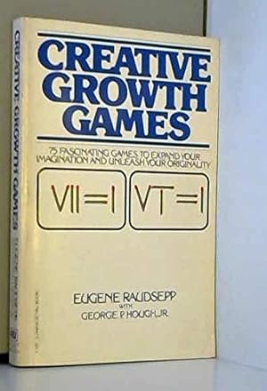 Seller image for Creative Growth Games for sale by WeBuyBooks
