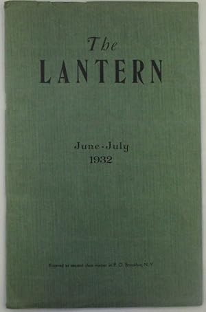 Imagen del vendedor de The Lantern. June-July 1932 a la venta por Mare Booksellers ABAA, IOBA