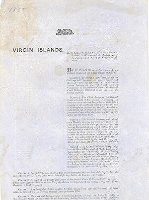 An ordinance to amend "The General Court ordinance 1856" to extend the jurisdiction of the judges...