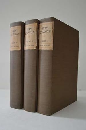 Seller image for The History of the Ingenious Gentleman Don Quixote of La Mancha 3 Volume Set Edition De Luxe for sale by Lavendier Books