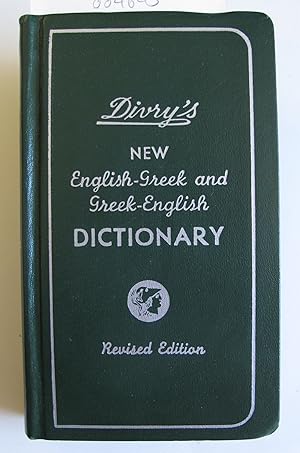 Seller image for Divry's New English-Greek and Greek-English Dictionary | Revised Edition for sale by The People's Co-op Bookstore