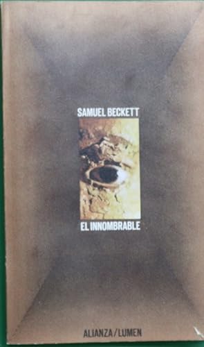 Imagen del vendedor de El Innombrable a la venta por Librería Alonso Quijano