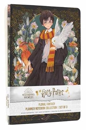 Seller image for Harry Potter: Floral Fantasy Planner Notebook Collection (Set of 3) (Paperback) for sale by Grand Eagle Retail
