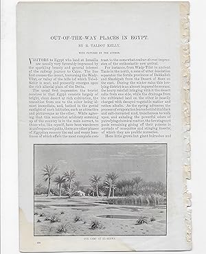 Seller image for Out Of The Way Places In Egypt for sale by Legacy Books II