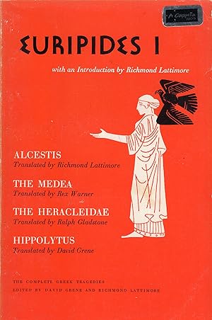 Bild des Verkufers fr The Complete Greek Tragedies: Euripides I -- Alcestis; The Medea; The Heracleidae; Hippolytus (The Complete Greek Tragedies) (P308) zum Verkauf von A Cappella Books, Inc.