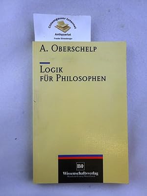 Seller image for Logik fr Philosophen. for sale by Chiemgauer Internet Antiquariat GbR