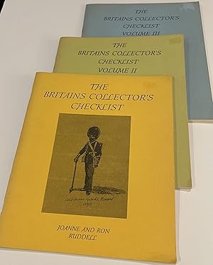 The Britains Collector's Checklist, Volume I, II, and III