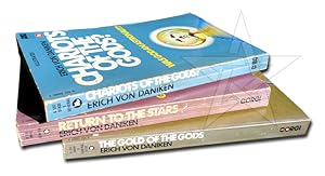 Seller image for 3 Erich von Daniken Titles: Chariots of the Gods?, Return to the Stars & The Gold of the Gods for sale by Morocco Books and Collectibles