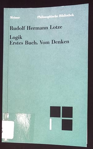 Bild des Verkufers fr Logik; Buch 1., Vom Denken. Philosophische Bibliothek ; Bd. 421 zum Verkauf von books4less (Versandantiquariat Petra Gros GmbH & Co. KG)