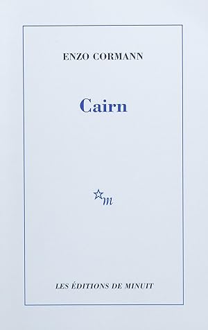 Image du vendeur pour Cairn mis en vente par Bouquinerie L'Ivre Livre