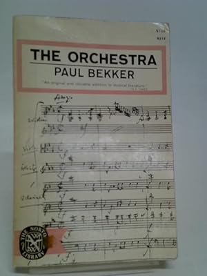 Imagen del vendedor de Orchestra a la venta por World of Rare Books