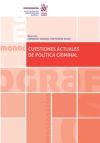 Seller image for Cuestiones actuales de Poltica Criminal for sale by AG Library
