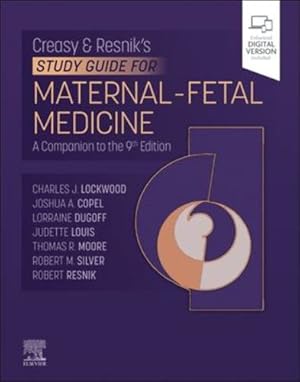 Imagen del vendedor de Creasy-Resnik's Study Guide for Maternal Fetal Medicine by Lockwood MD MHCM Senior, Charles J., Moore MD, Thomas, Copel MD, Joshua, Silver MD, Robert M, Resnik MD, Robert, Louis MD MPH, Judette, Dugoff MD, Lorraine [Paperback ] a la venta por booksXpress