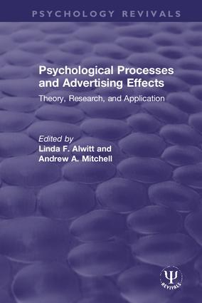 Image du vendeur pour Psychological Processes and Advertising Effects mis en vente par moluna