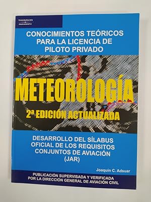 Imagen del vendedor de Meteorologa: conocimientos tericos para la licencia de piloto privado. a la venta por TraperaDeKlaus