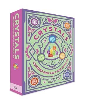 Image du vendeur pour Crystals: Illustrated Guide and 7-Piece Crystal Kit (Mixed Media Product) mis en vente par BargainBookStores