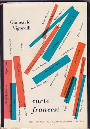 Seller image for Carte francesi - Giancarlo Vigorelli for sale by libreria biblos