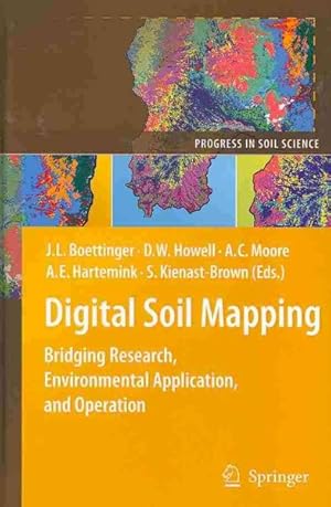 Imagen del vendedor de Digital Soil Mapping : Bridging Research, Environmental Application, and Operation a la venta por GreatBookPrices