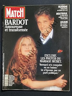 PARIS MATCH-N°2266-29 OCTOBRE 1992-BRIGITTE BARDOT