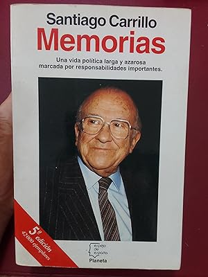 Imagen del vendedor de Memorias a la venta por Librera Eleutheria