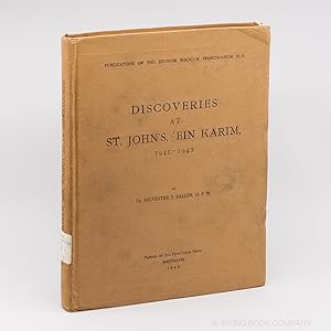 Discoveries at St. John's, 'Ein Karim, 1941-1942 (Studium Biblicum Franciscanum No. 3)