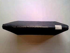 Imagen del vendedor de Abridged Bliss Classification a la venta por Goldstone Rare Books