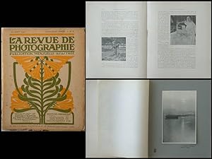 REVUE DE PHOTOGRAPHIE n°8 1907 FRANK E. HUSON, PAUL DE SINGLY, R. MICHAU