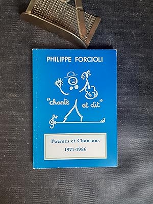 Philippe Forcioli "chante et dit" - Poèmes et Chansons (1971-1986)