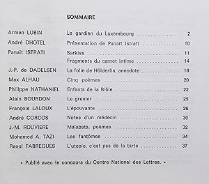 Image du vendeur pour Obsidiane N4, janvier 1979. mis en vente par Le Livre  Venir