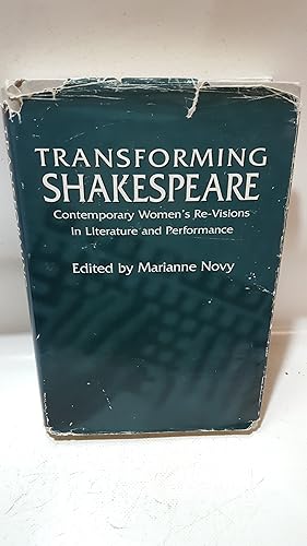 Immagine del venditore per Transforming Shakespeare: Contemporary Women's Re-Visions in Literature and Performance venduto da Cambridge Rare Books