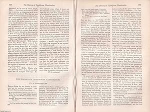 Imagen del vendedor de The History of Lighthouse Illumination. An original article from Macmillan's Magazine, 1862. a la venta por Cosmo Books