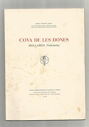Seller image for Cova de les Dones. Millares (Valencia). for sale by Librera El Crabo
