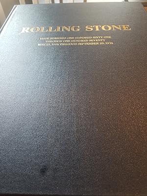 Immagine del venditore per Rolling Stone issues One hundred sixty one through one hundred and seventy May 23 1974-September 261974 venduto da Fantastic Book Discoveries