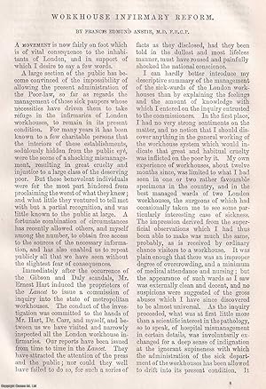 Imagen del vendedor de Workhouse Infirmary Reform. An original article from Macmillan's Magazine, 1866. a la venta por Cosmo Books